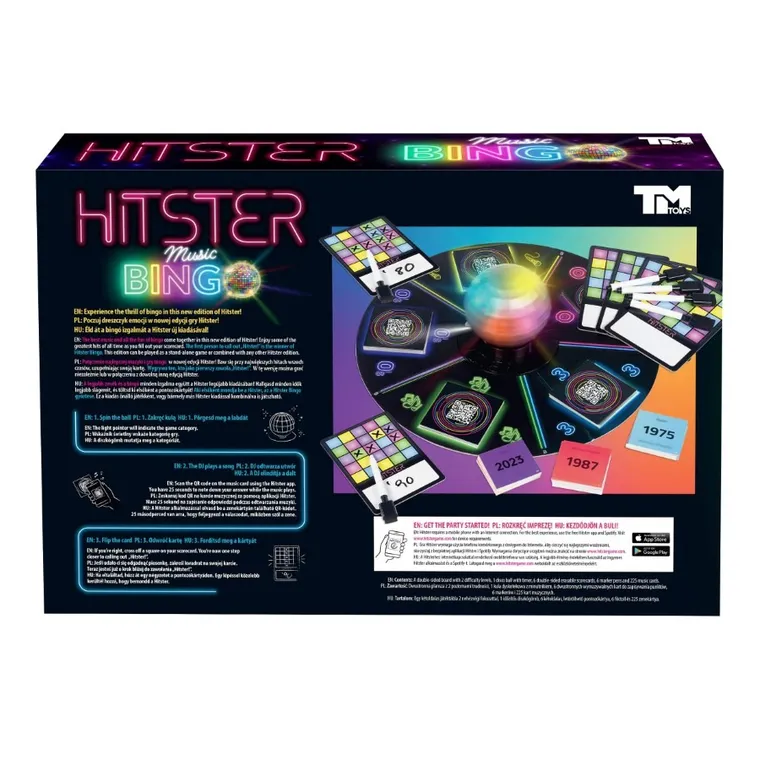 Hitster, Music Bingo, gra towarzyska
