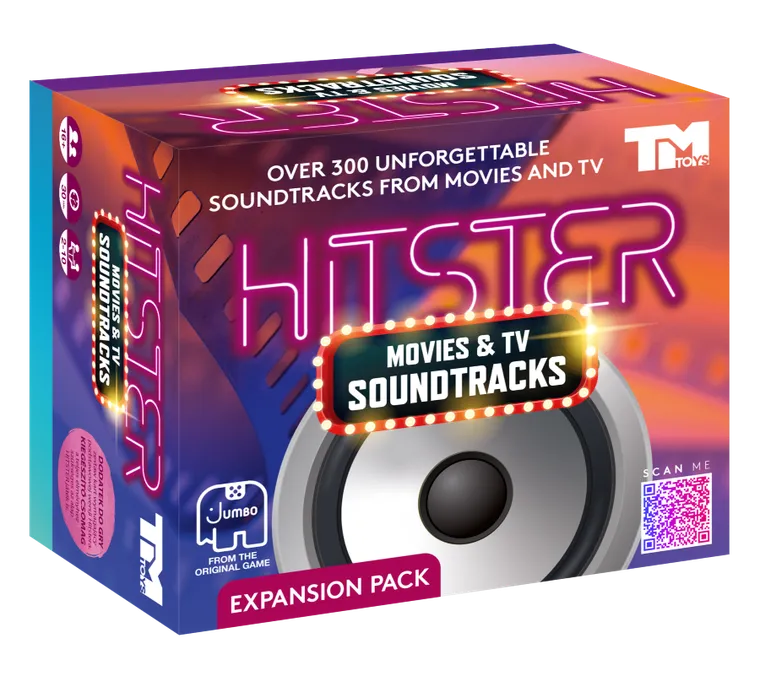 Hitster, Muzyka Filmy i Seriale, dodatek do muzycznej gry towarzyskiej