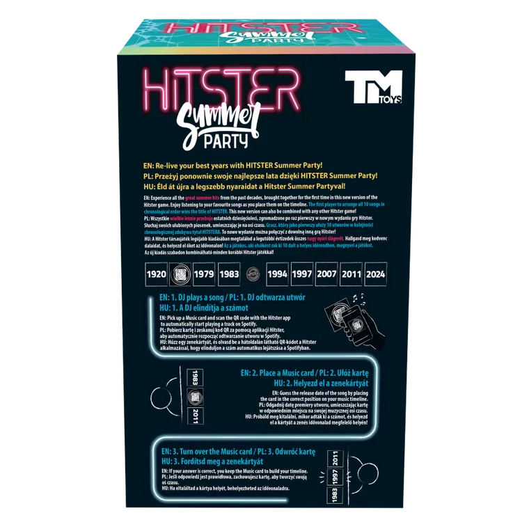 Hitster, Summer Party, gra towarzyska