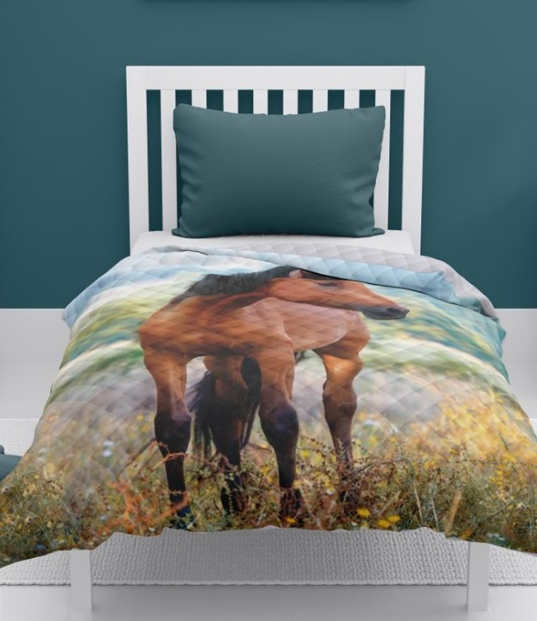 Holland, Koń, dwustronna narzuta, 170-210 cm