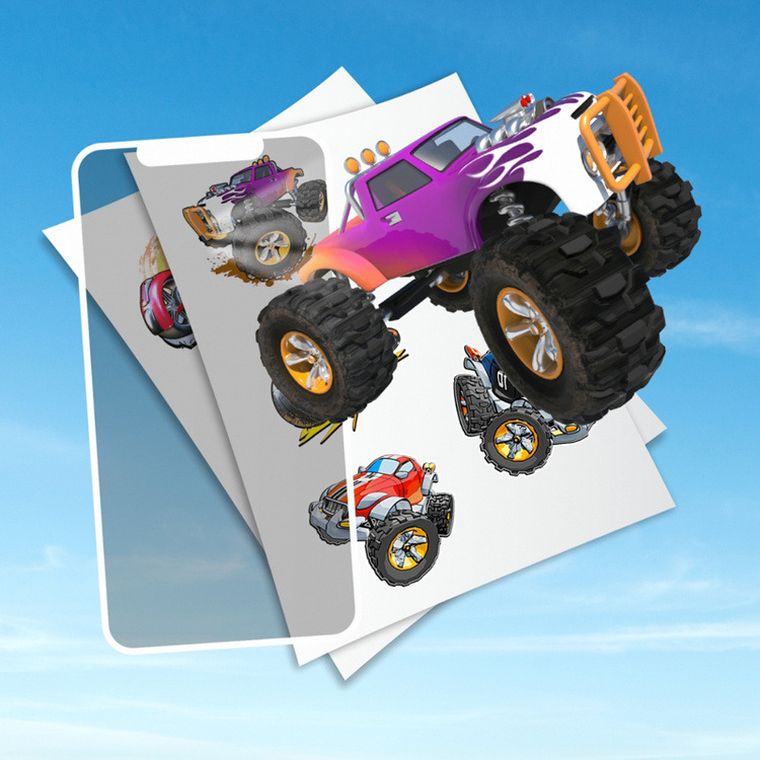 HoloToyz, naklejki AR z dźwiękiem, Metal Mania