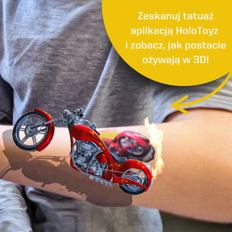 Holotoyz, tatuaże AR z dźwiękiem, Metal Mania
