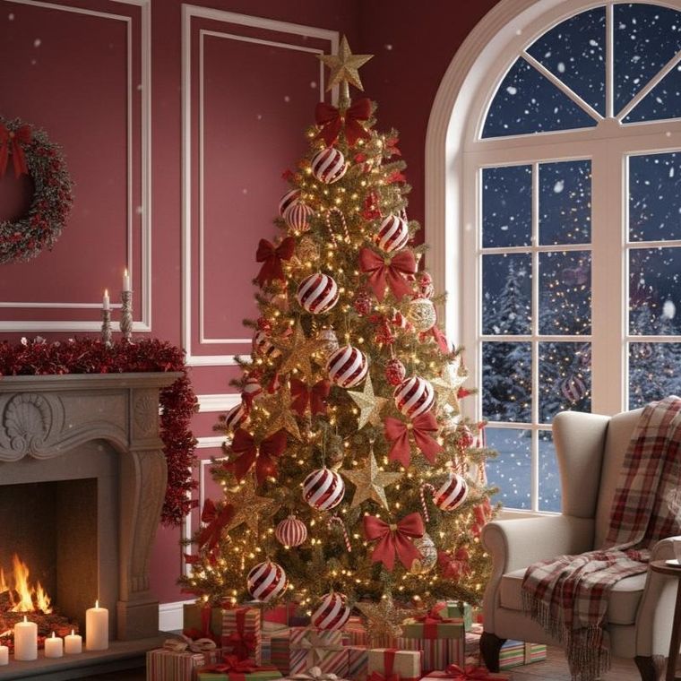 Home Styling Collection, bombki świąteczne, nietłukące, 8 cm, 5 szt.