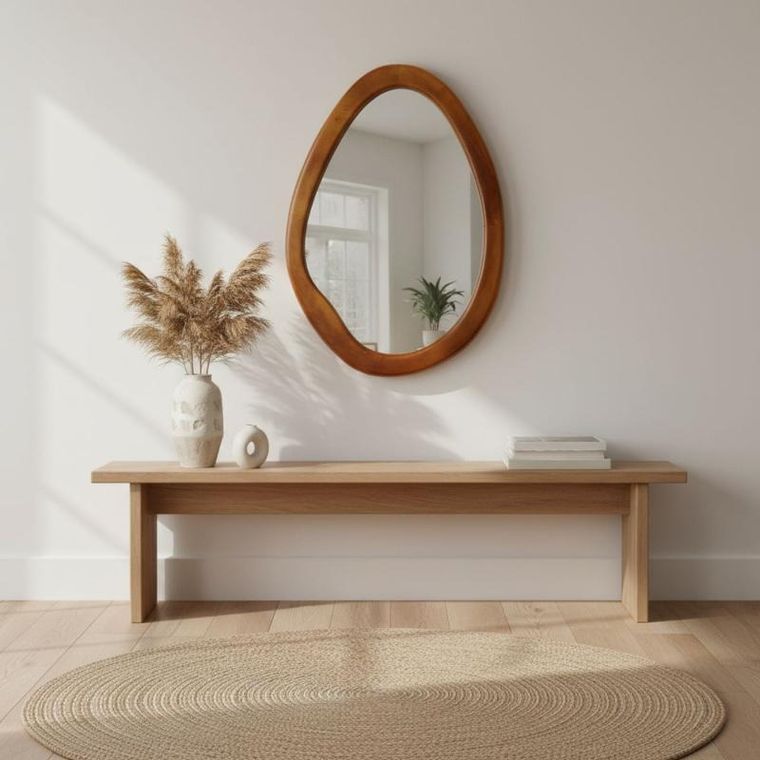 Home Styling Collection, dekoracyjne lustro ścienne, 30-40 cm