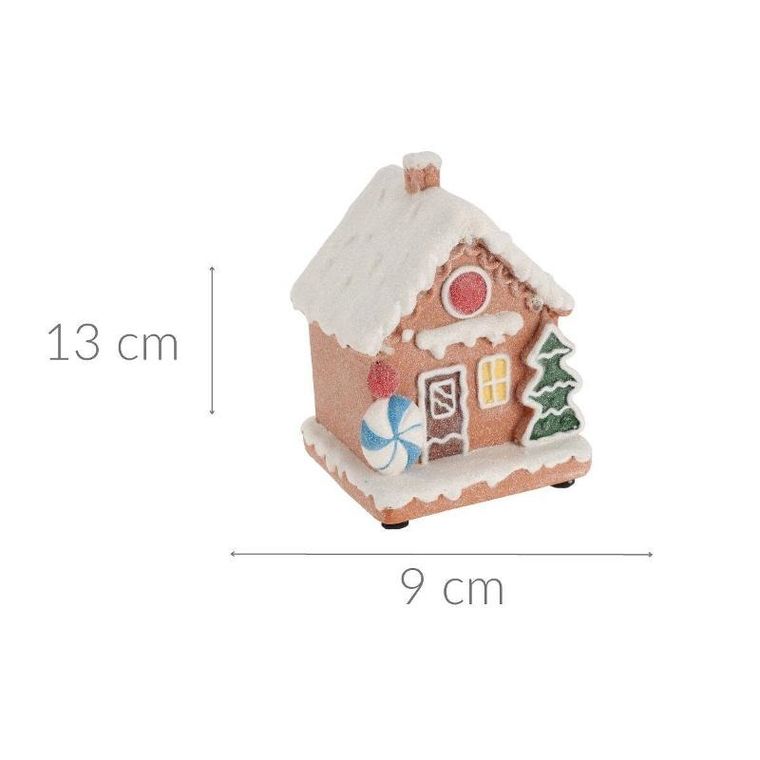 Home Styling Collection, dekoracyjny, Domek z piernika, 9-8-13 cm