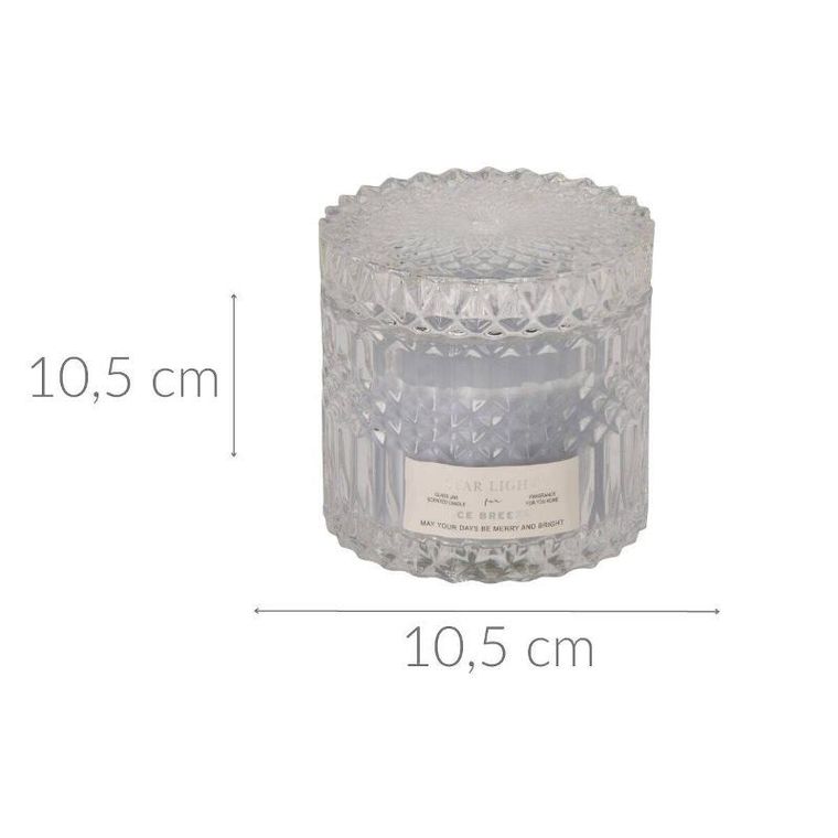 Home Styling Collection, elegancka świeczka zapachowa w szkle, 10.5 cm