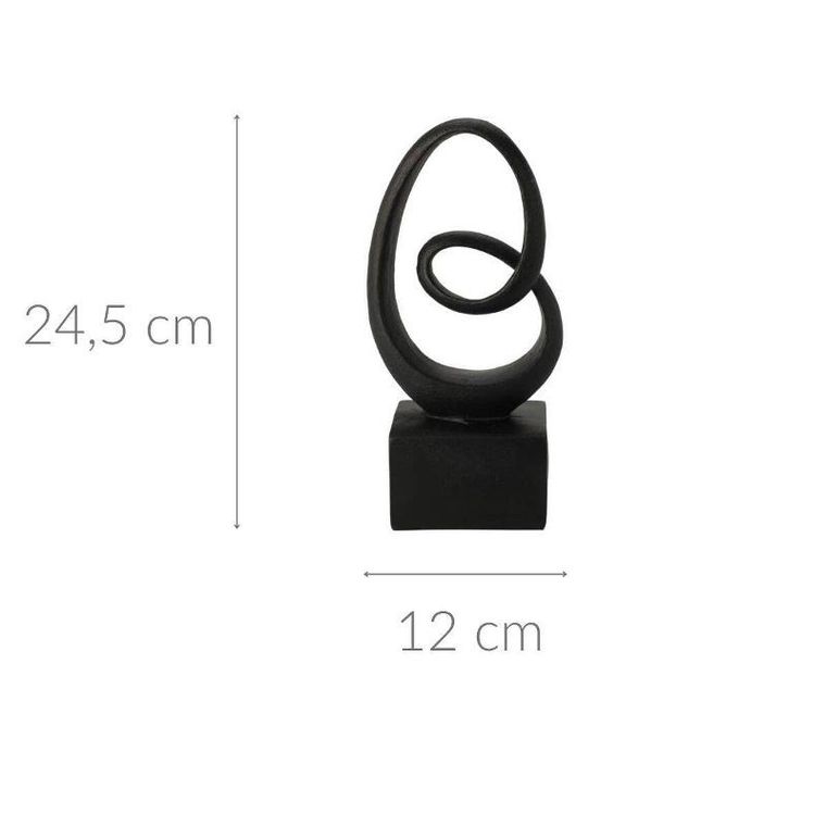 Home Styling Collection, figurka dekoracyjna, Abstrakcja 1, wys. 24.5 cm