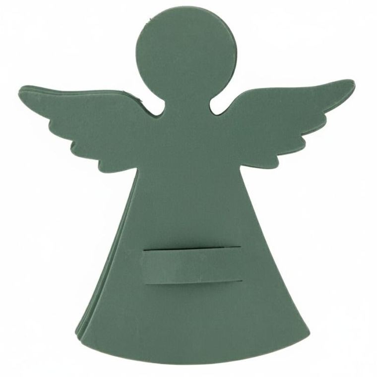 Home Styling Collection, filcowa kieszonka na sztućce w kształcie aniołka, 22-20 cm