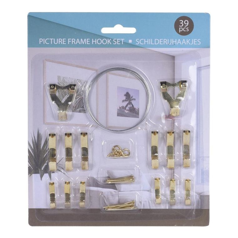 Home Styling Collection, haczyki do wieszania, 37 elementów