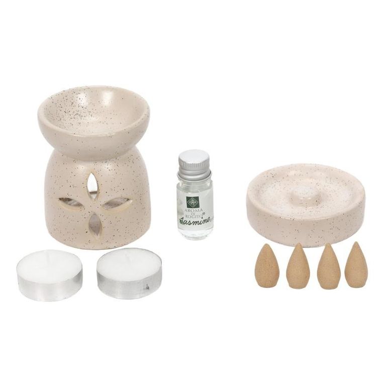 Home Styling Collection, Hapo, kominek zapachowy + kadzidła, 9 elementów