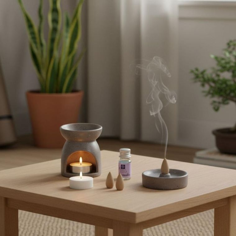 Home Styling Collection, Hapo, kominek zapachowy, kadzidła, 9 elementów