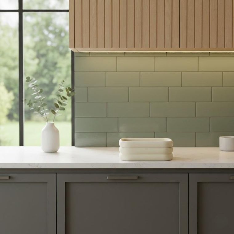 Home Styling Collection, herbaciarka z zaokrąglonymi krawędziami i szklanym wieczkiem, 9 cm