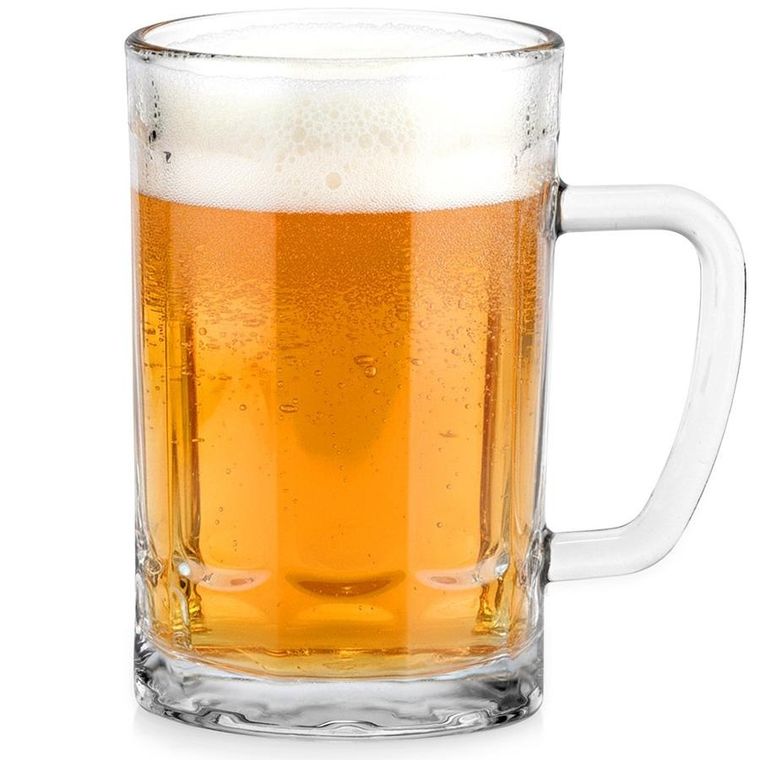 Home Styling Collection, kufel do piwa, szklany, 330 ml