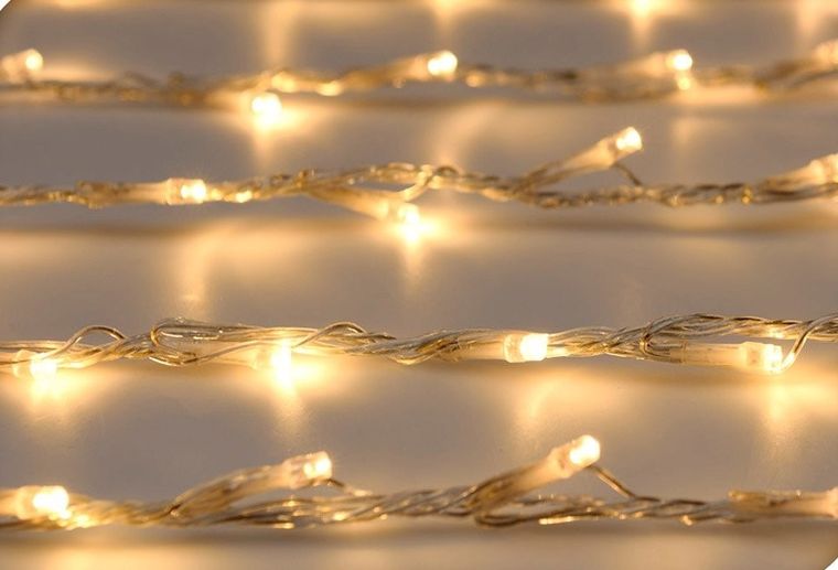 Home Styling Collection, kurtyna świetlna 320 LED, lampki dekoracyjne