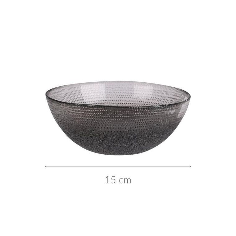 Home Styling Collection, Lakris, szklana miska, średnica 15 cm