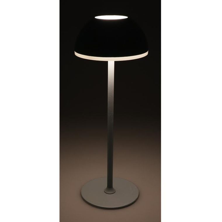 Home Styling Collection, metalowa lampa stołowa, 30-10-10 cm