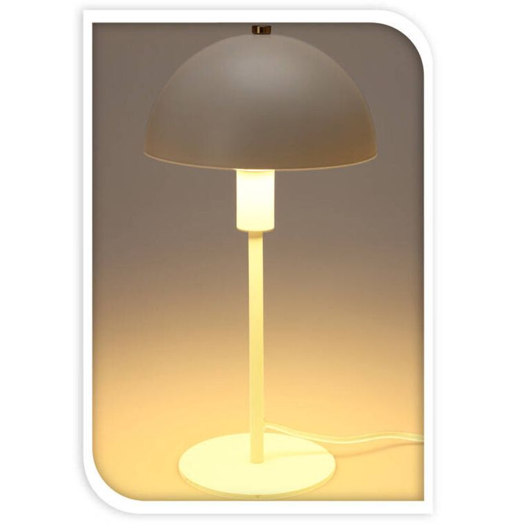 Home Styling Collection, metalowa lampka na stół, grzybek, 18-36 cm