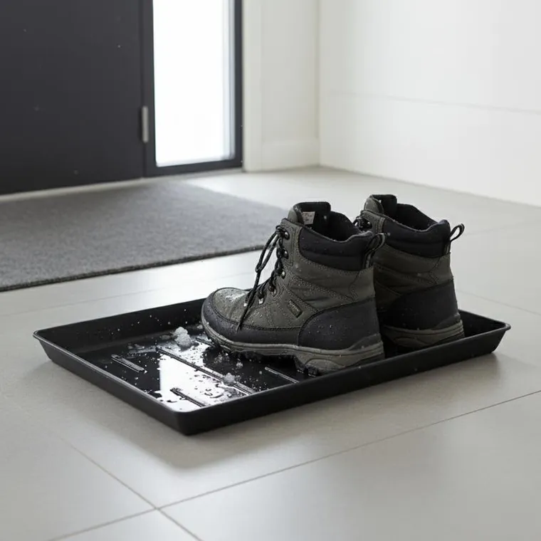 Home Styling Collection, Niu, ociekacz na buty, 3 tacki, 35-27-3 cm