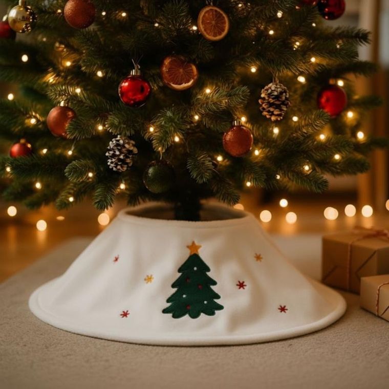 Home Styling Collection, osłona na stojak choinkowy, 60 cm