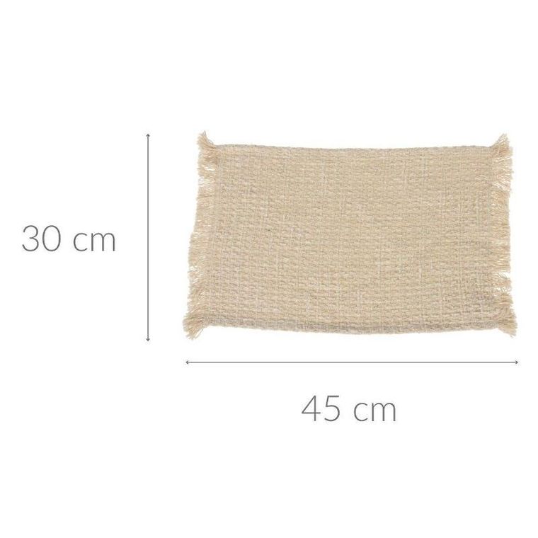 Home Styling, Collection, podkładka na stół w naturalnym kolorze, 45-30 cm
