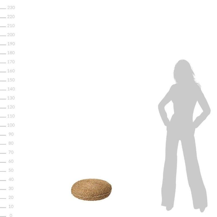 Home Styling Collection, poduszka do siedzienia na podłodze, ø 40 cm