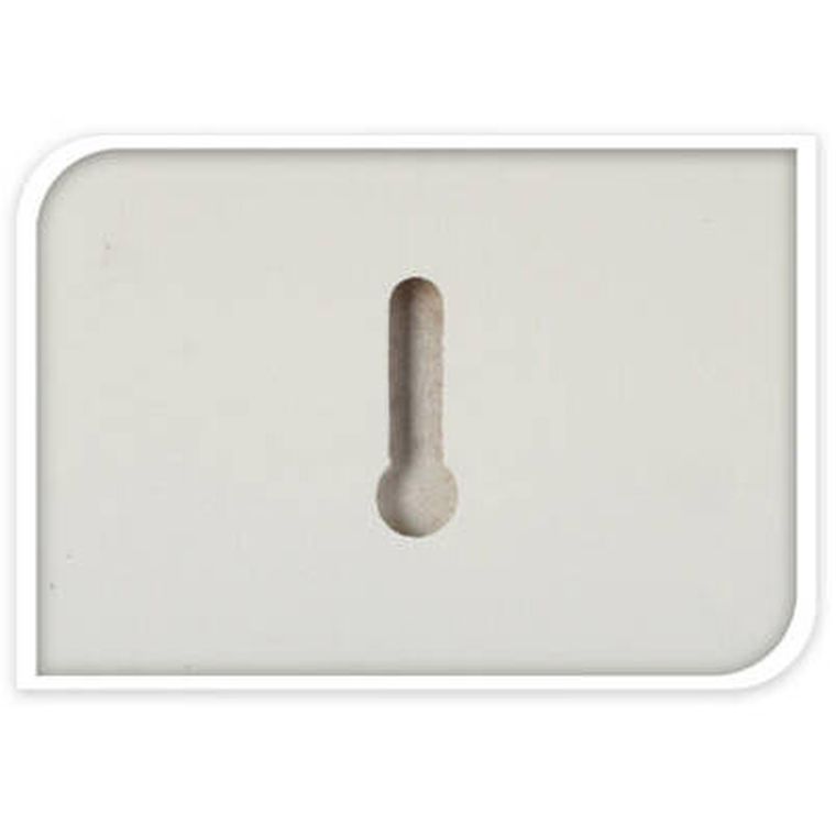 Home Styling Collection, półka na zdjęcia, obrazy, large, wąska, biała, 77-10-4 cm