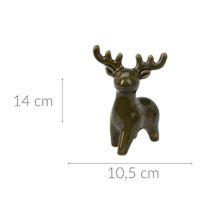 Home Styling Collection, Renifer świąteczny, figurka, 14 cm