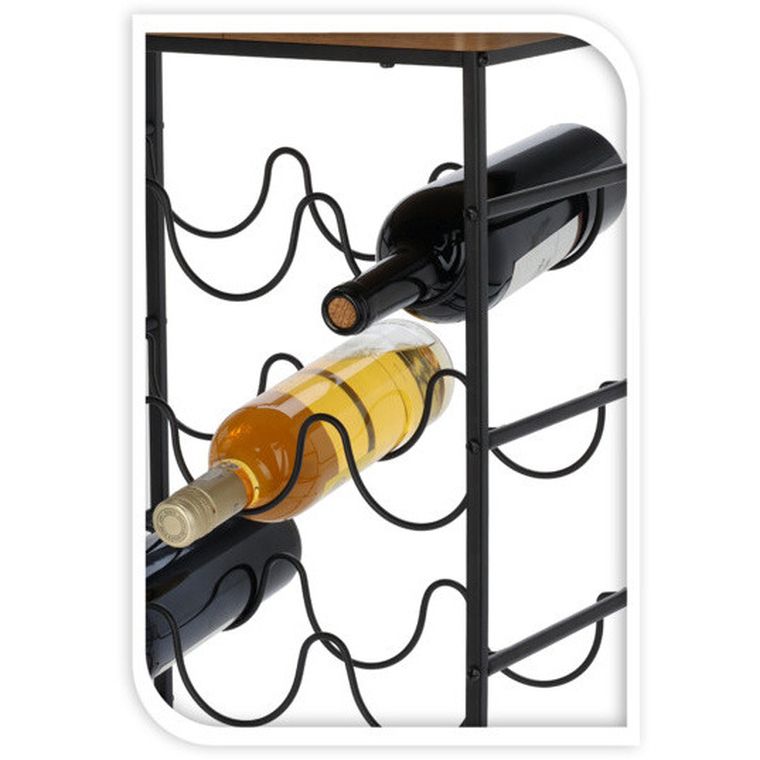 Home Styling Collection, Stojak, stojak na wino na 12 butelek