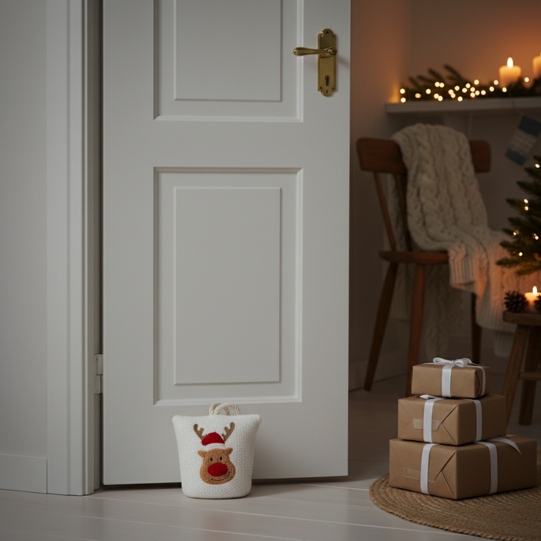 Home Styling Collection, stopper do drzwi ze świątecznym wzorem