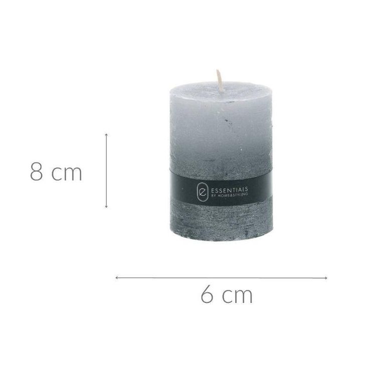 Home Styling Collection, świeca Dip Dye, 8 cm