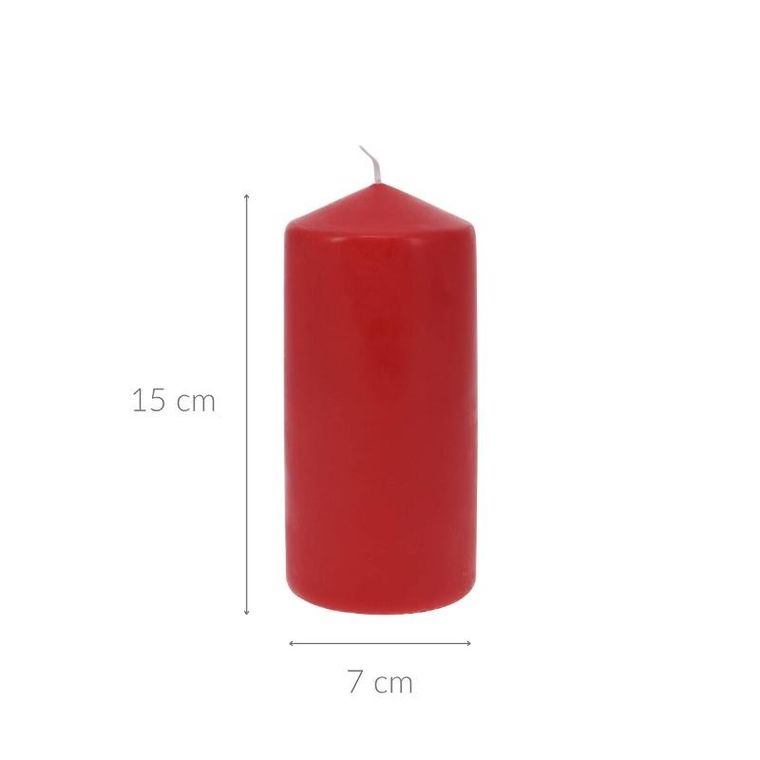 Home Styling Collection, świeca walec z parafiny, 7-15 cm