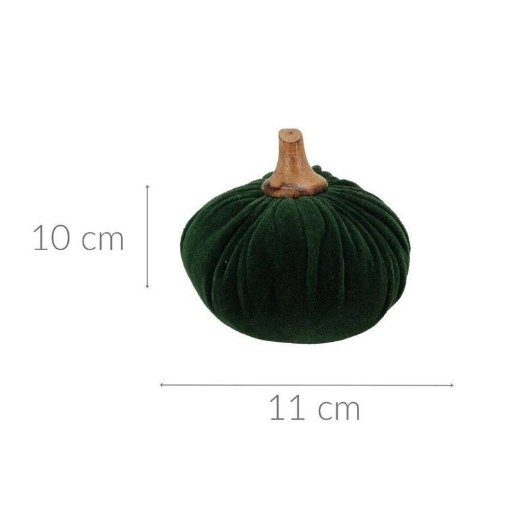 Home Styling, Collection, sztuczna dynia, materiałowa dekoracja, 10-11 cm