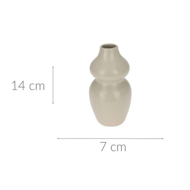 Home Styling, Collection, wazon dekoracyjny z ceramiki, wys. 14 cm