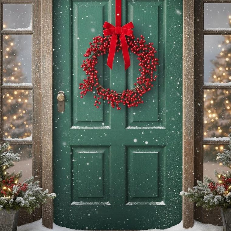 Home Styling Collection, wianek świąteczny, 50 cm