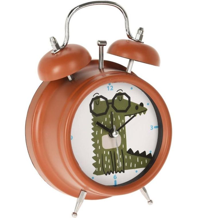 Home Styling Collection, zegar z głośnym budzikiem, safari