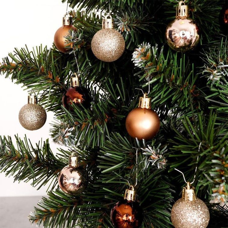 Home Styling Collection, zestaw bombek choinkowych, Ø 3 cm, 24 szt.