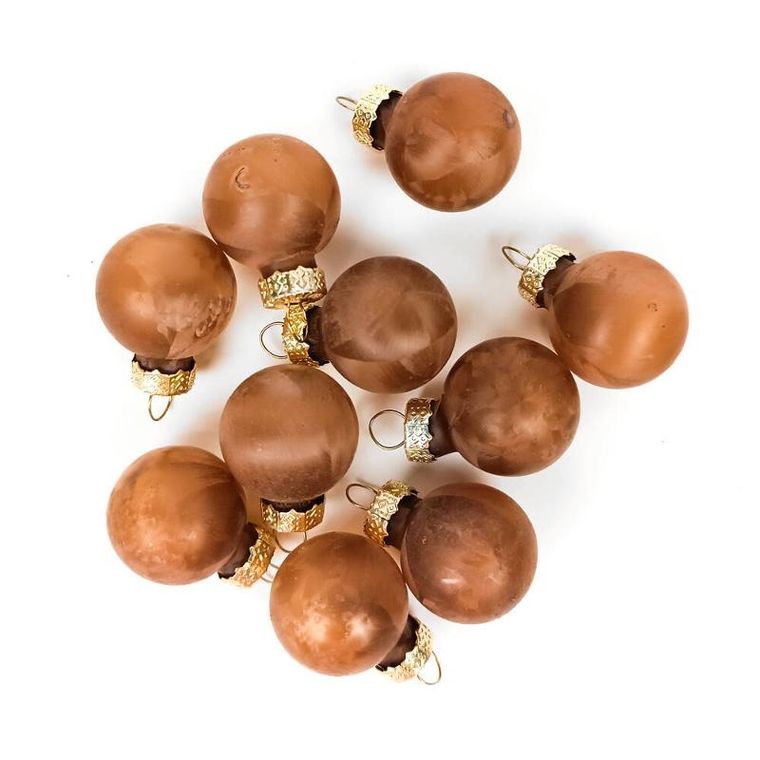 Home Styling Collection, zestaw szklanych bombek, 24 szt. Ø 2.5 cm