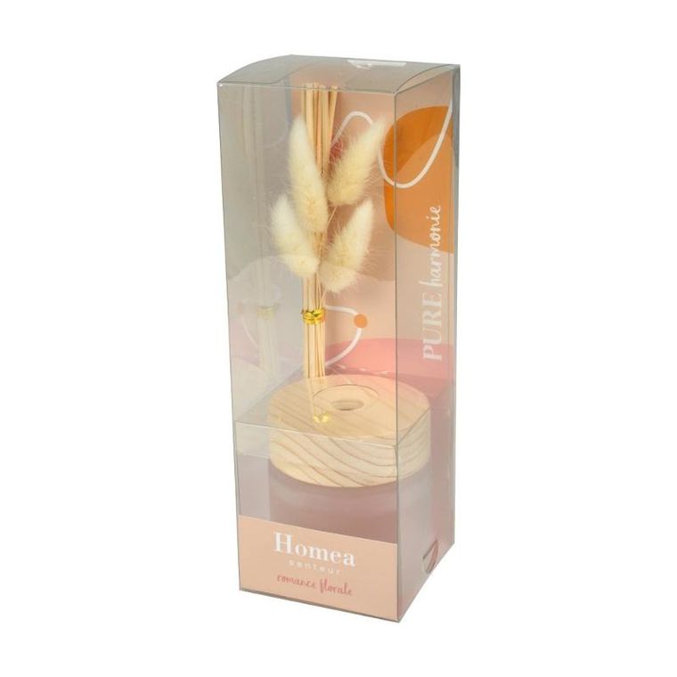 Homea, dyfuzor zapachowy z suszonymi słomkami, 130 ml