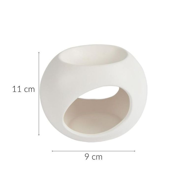 Homea, kominek na podgrzewacz i wosk, 11-13 cm