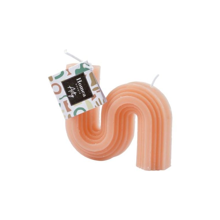 Homea, świeca ozdobna w kształcie fali, Arty