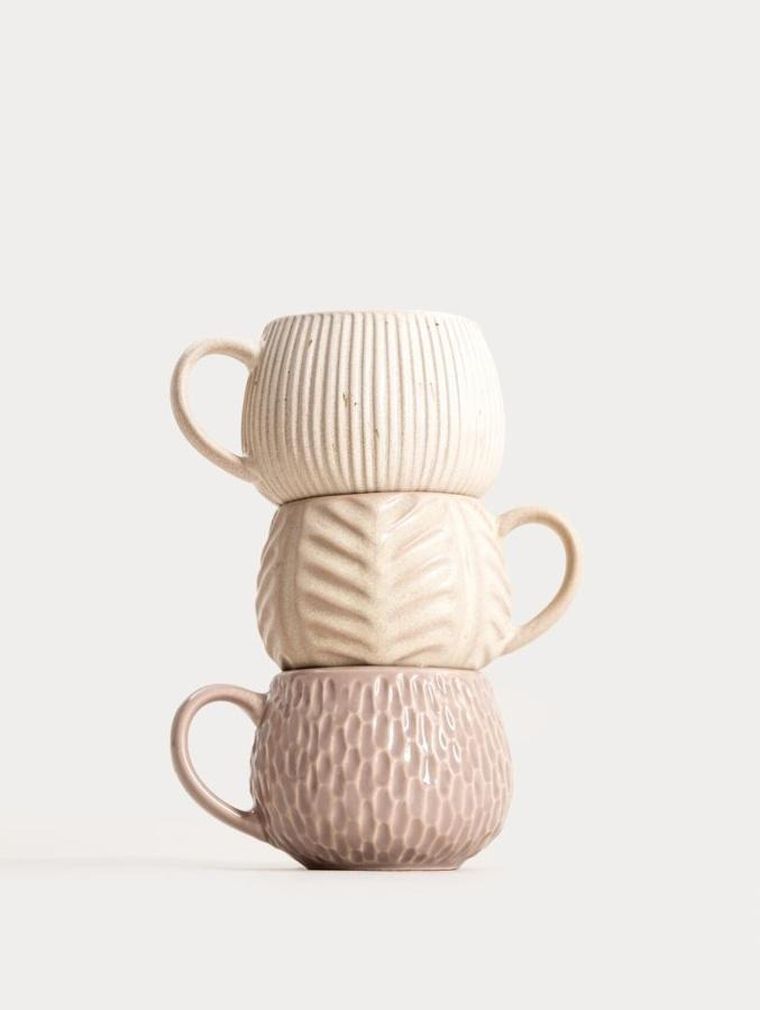 Homla, Almos, kubek baryłka, w prążki, 0,25l