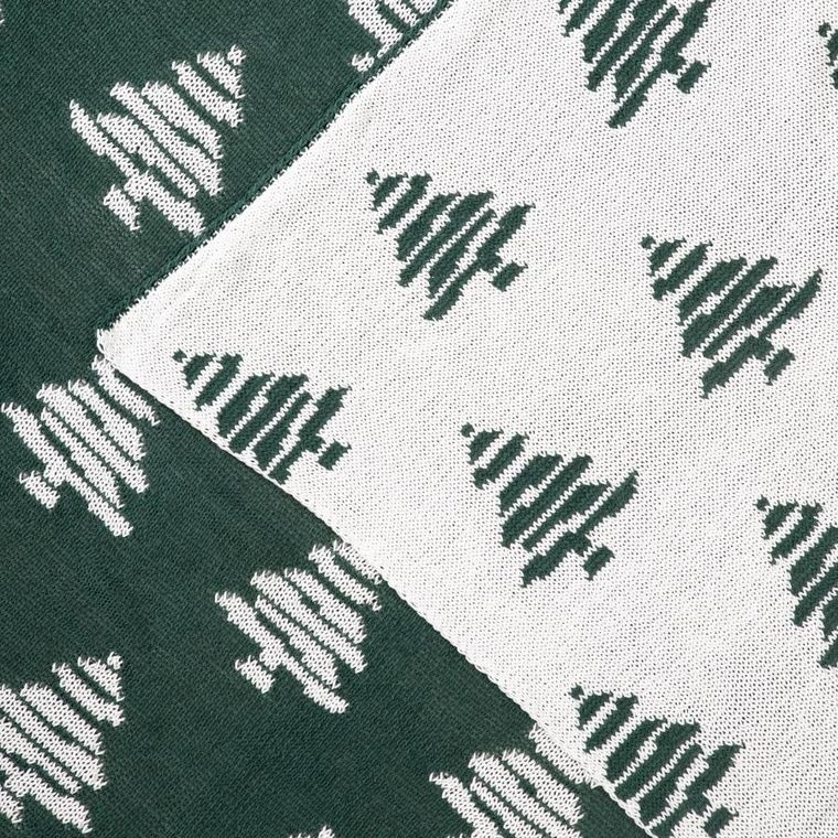 Homla, Arnin, koc, zielony w choinki, 150-200 cm