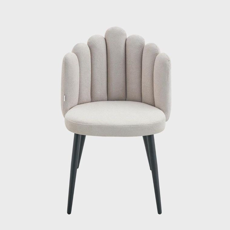 Homla, Aula, krzesło, beżowe, 49-55-85 cm