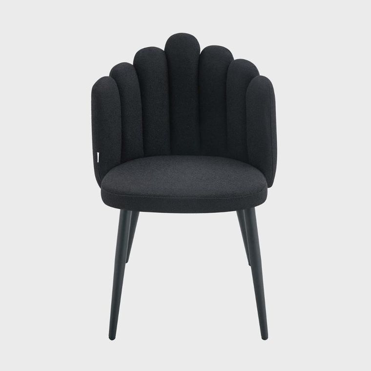 Homla, Aula, krzesło, czarne, 49-55-85 cm