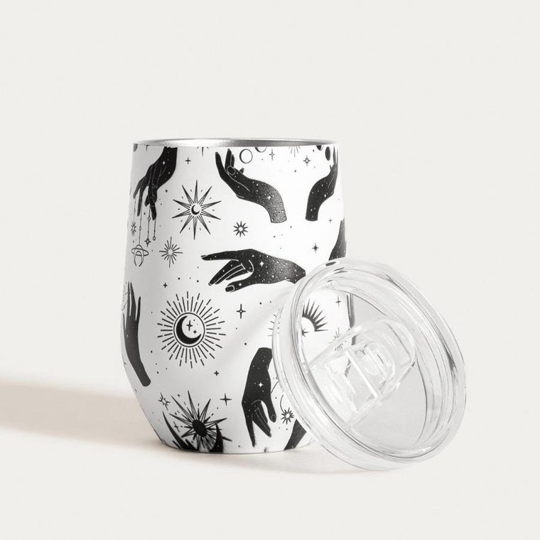 Homla, Avion, kubek termiczny, we wzór astralny, 0,35l