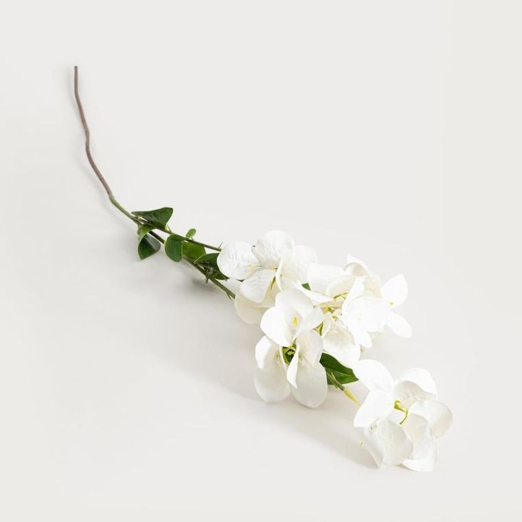 Homla, Azalea, gałązka sztuczna, azalia japońska, biała, 112 cm