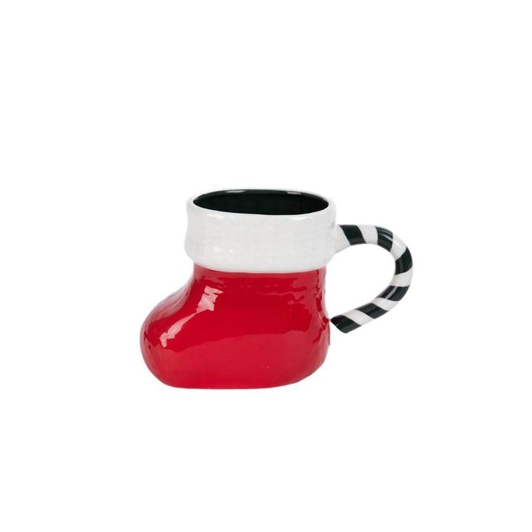 Homla, Bargos, kubek, skarpeta świąteczna czerwona, 0,45l