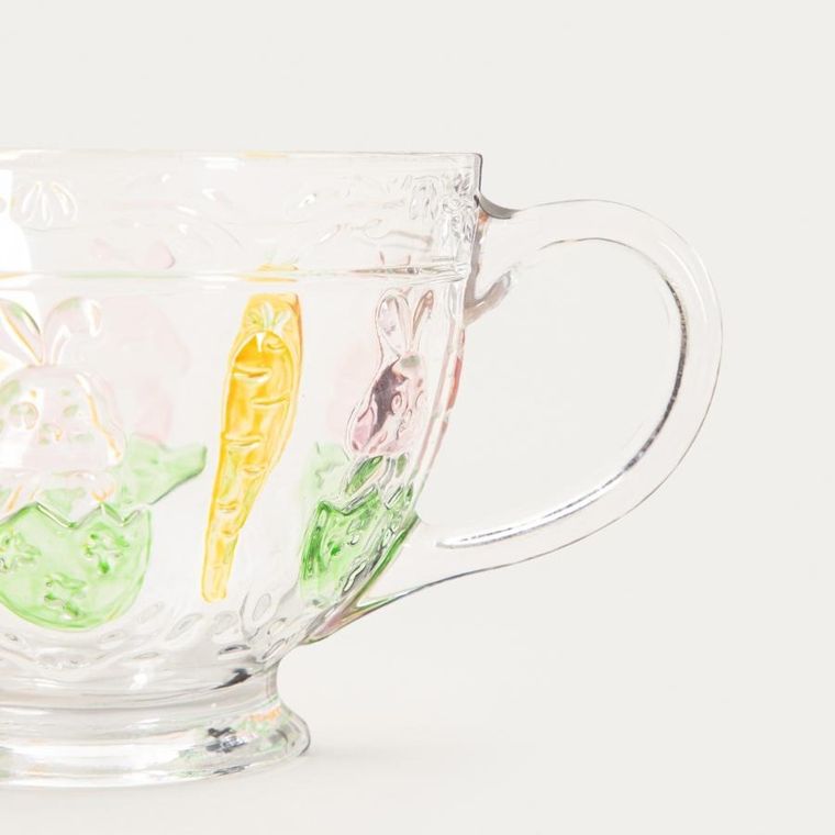 Homla, Barrel Prata, filiżanka, w króliczki i marchewki, 0,36l