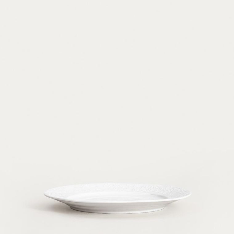 Homla, Beno, talerz, obiadowy biały, 27 cm