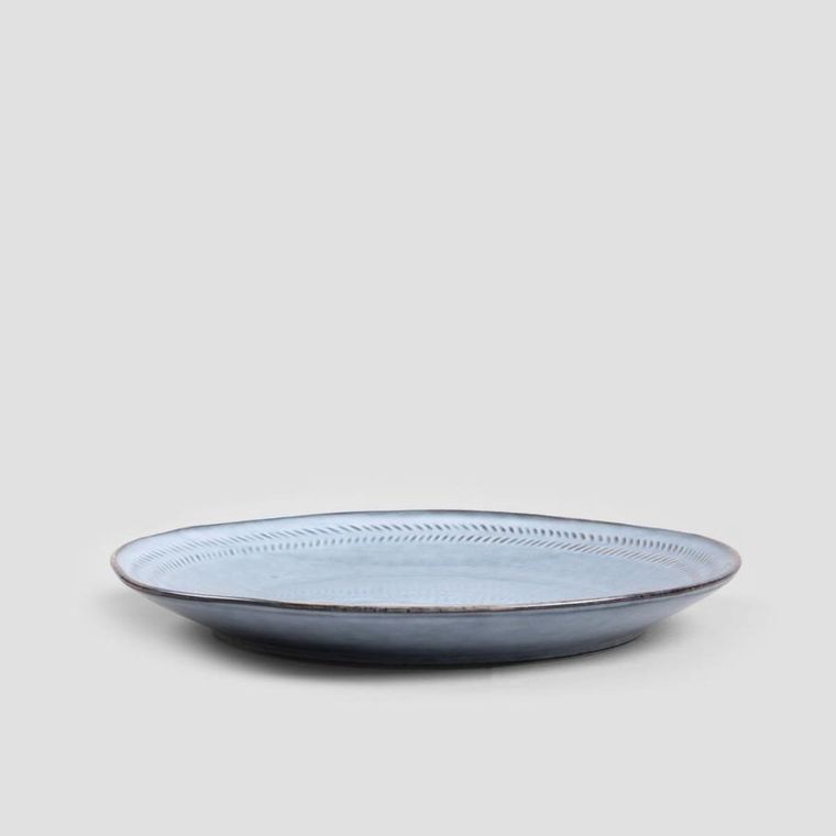 Homla, Bluejeans, talerz obiadowy, niebieski